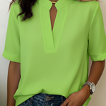Moda Lusitana - Camisa de Manga Curta Relaxed