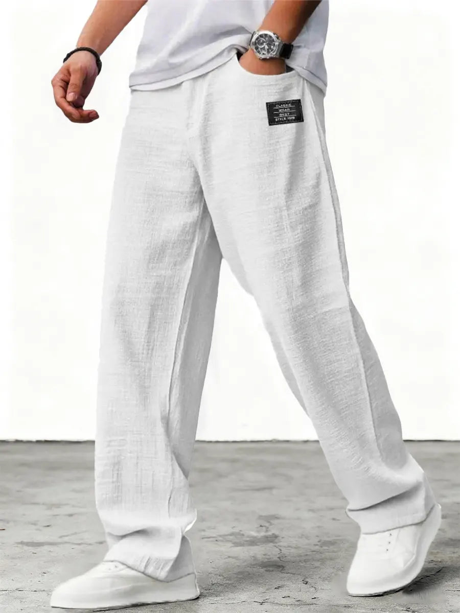 Moda Lusitana - Calças de Linho Casuais