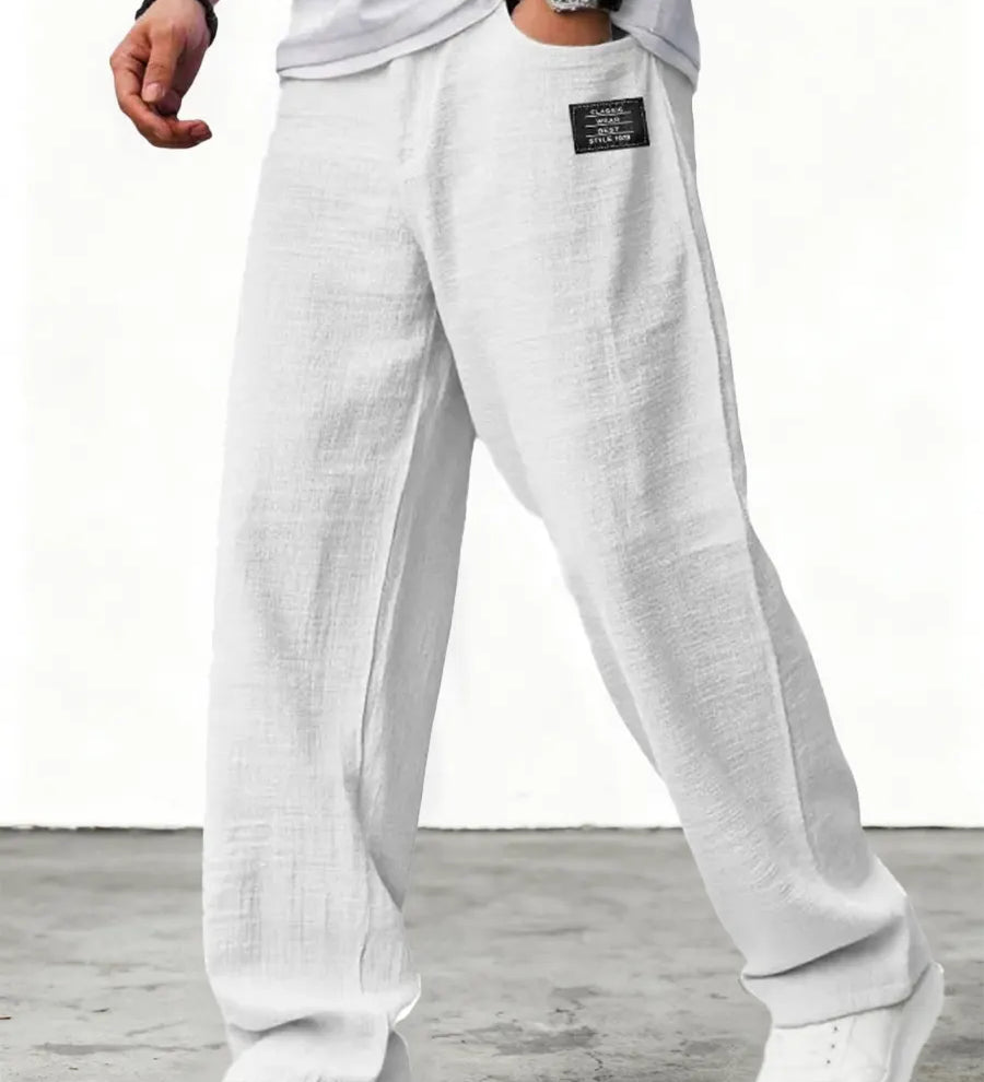 Moda Lusitana - Calças de Linho Casuais