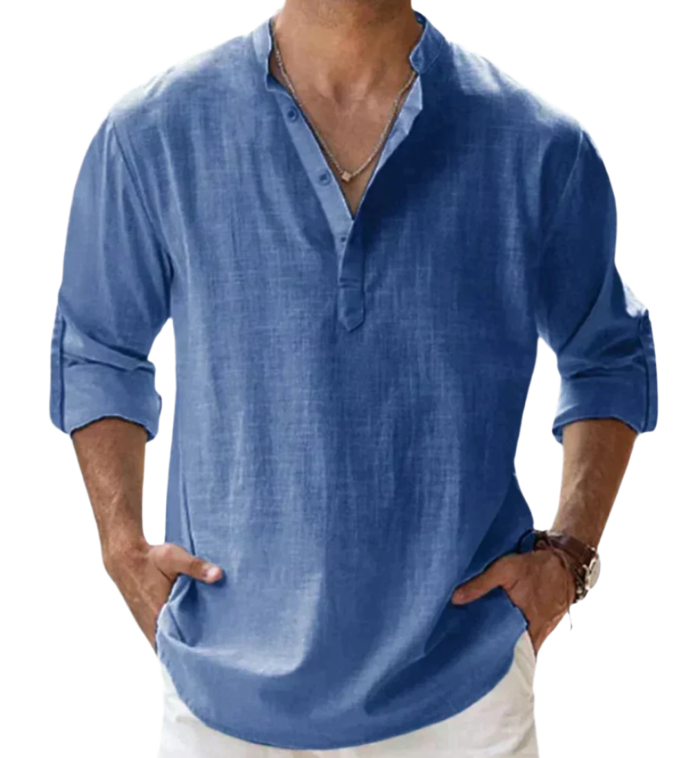 Camisa de algodão Fiorenzo