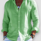 Moda Lusitana - Camisa Casual de Algodão