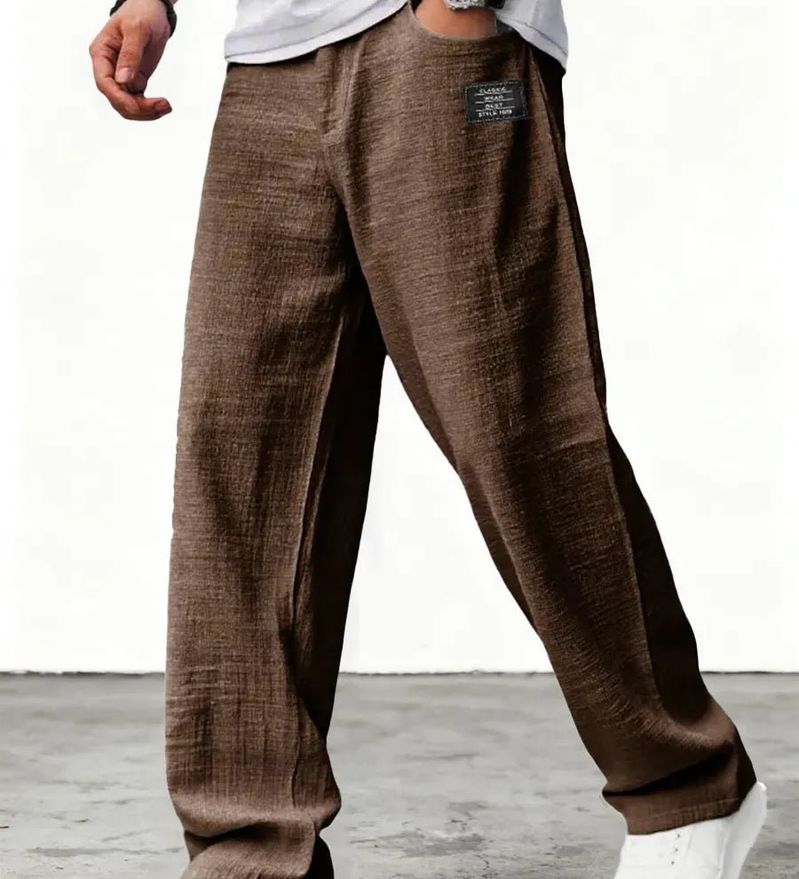 Moda Lusitana - Calças de Linho Casuais