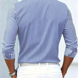 Moda Lusitana - Camisa de Homem às Riscas Vintage