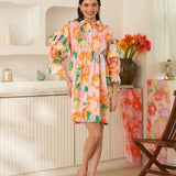 Moda Lusitana - Vestido Pétalas Rosa