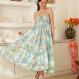 Moda Lusitana - Vestido Midi Rosana Verde