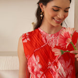 Moda Lusitana - Vestido Midi Místico Vermelho