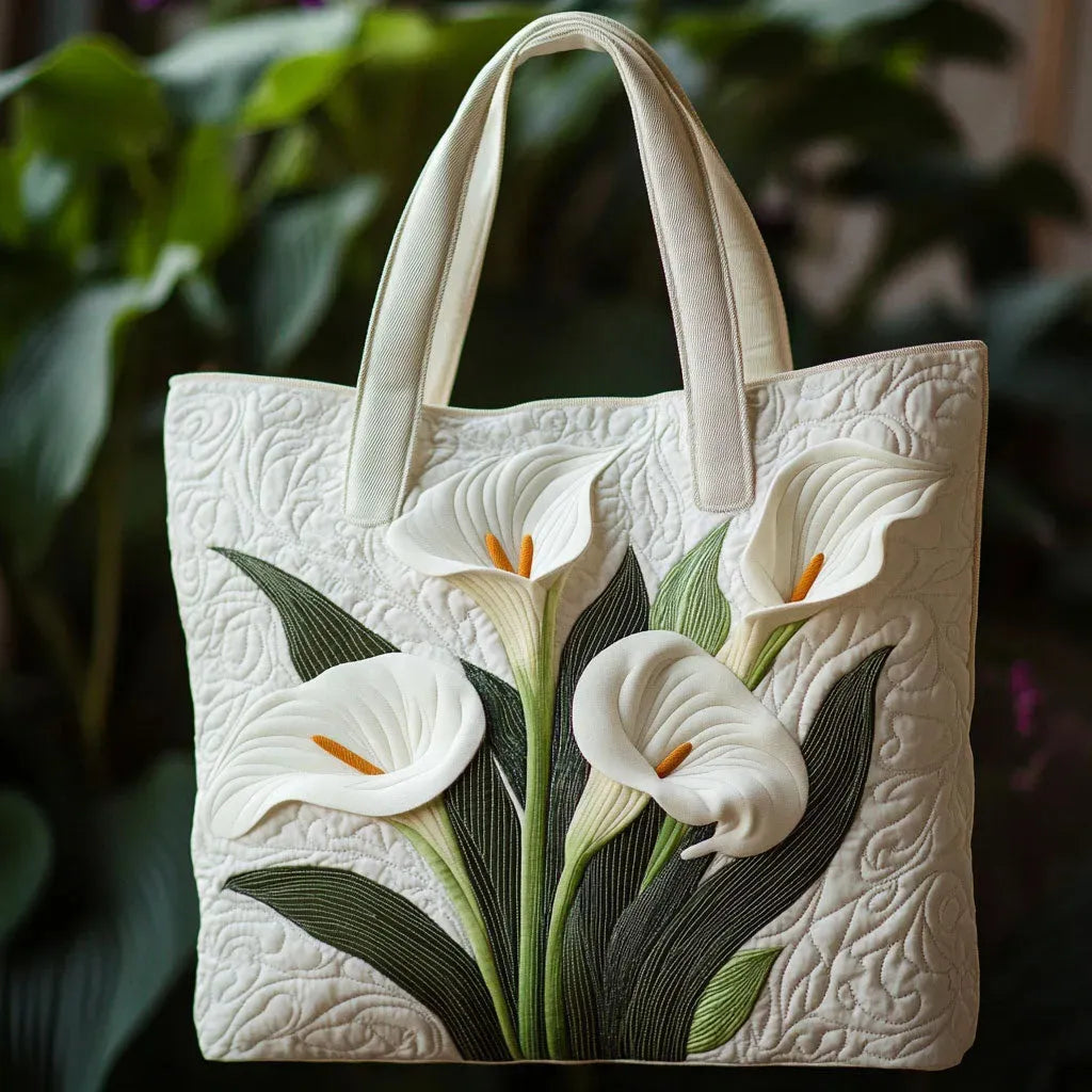 Moda Lusitana - Saco Tote Acolchoado Flor