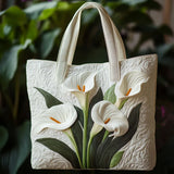 Moda Lusitana - Saco Tote Acolchoado Flor