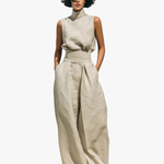 Moda Lusitana - Conjunto de Algodão e Linho