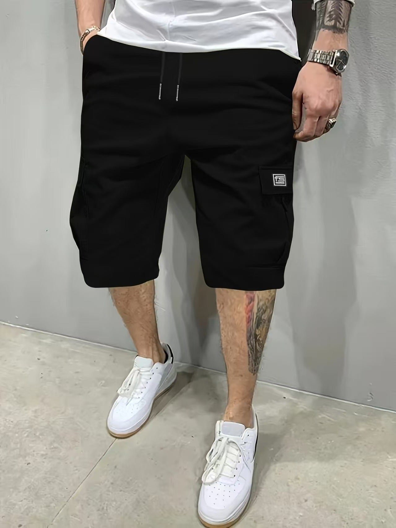 Moda Lusitana - Calções Cargo de Algodão