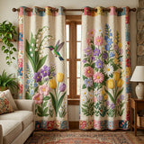 Cortinado Acolchoado Florescer Jardim