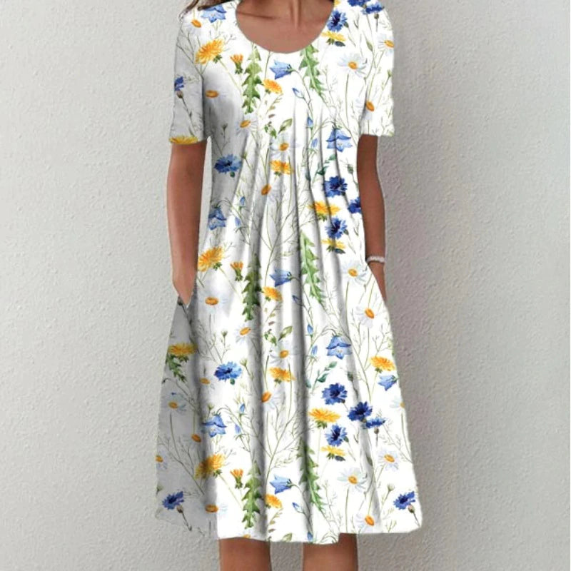 Marta - Vestido Midi com Camadas
