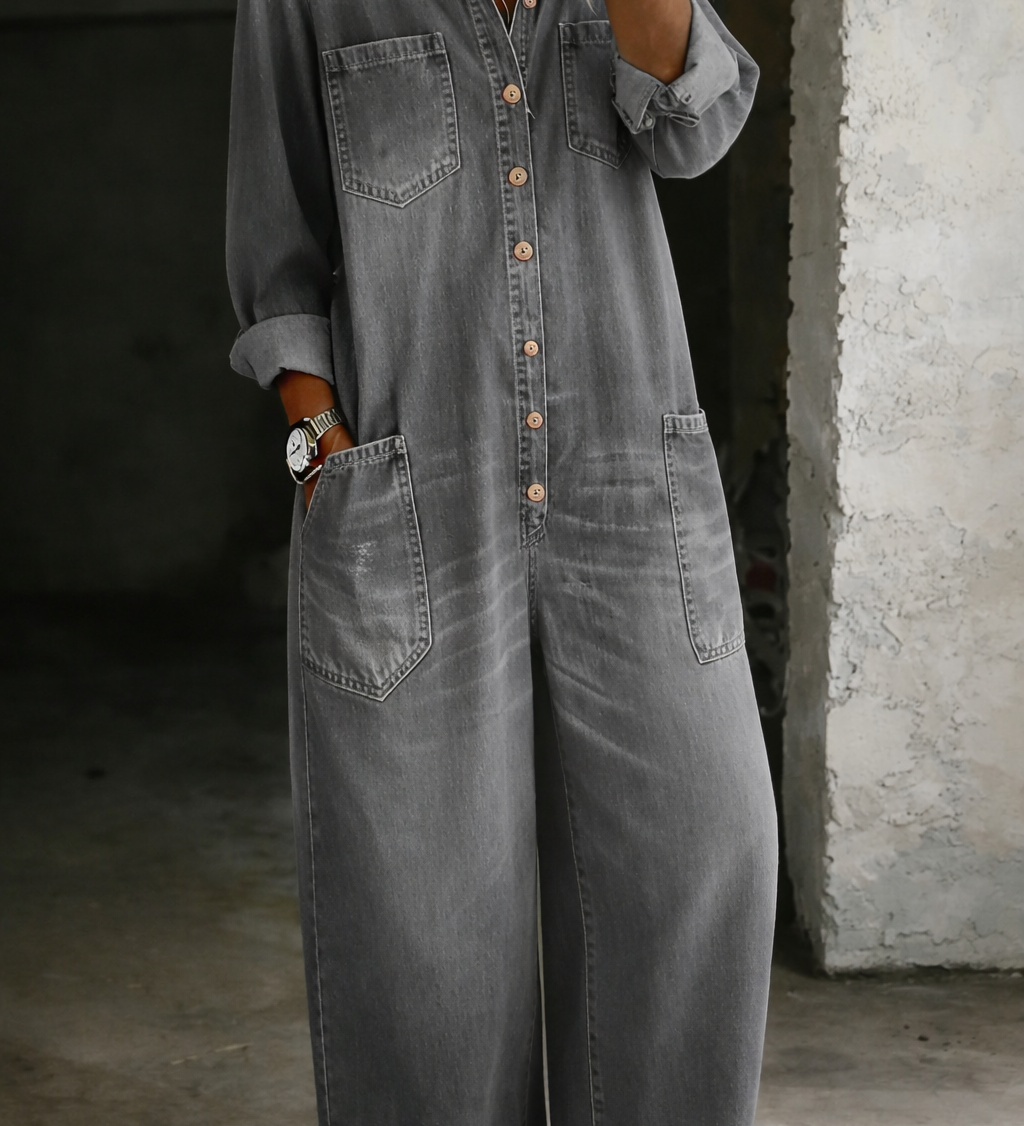 Moda Lusitana - Macacão descontraído e confortável