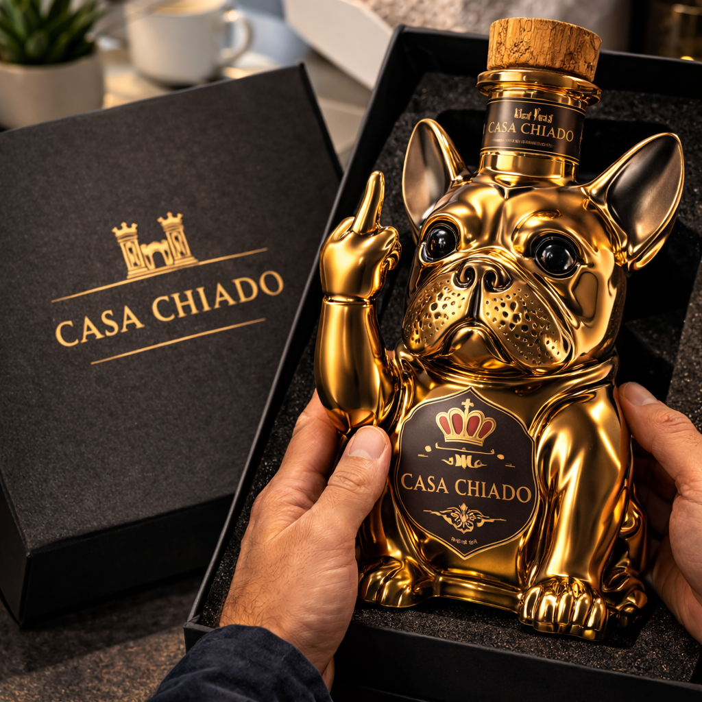 Moda Lusitana - Garrafa de Whisky Temática