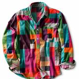 Moda Lusitana - Camisa Mosaico Confortável