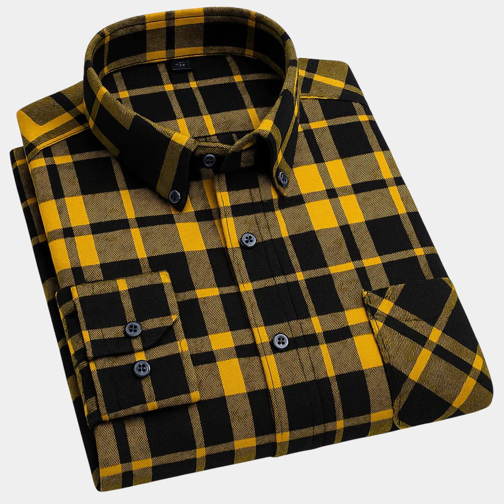 Camisa de homem axadrezada
