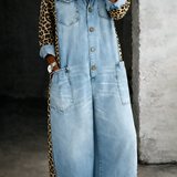Moda Lusitana - Macacão-camisa de ganga