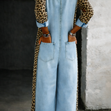 Moda Lusitana - Macacão-camisa de ganga