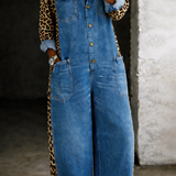 Moda Lusitana - Macacão-camisa de ganga