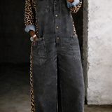Moda Lusitana - Macacão-camisa de ganga