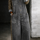 Moda Lusitana - Macacão-camisa de ganga
