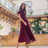 Moda Lusitana - Vestido Elegante Asimétrico