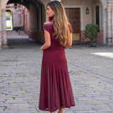 Moda Lusitana - Vestido Elegante em Tul
