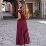 Moda Lusitana - Vestido Elegante Asimétrico