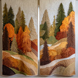 Cortinado Acolchoado Floresta Refúgio NCU0DV8552