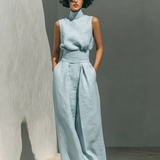 Moda Lusitana - Conjunto de Algodão e Linho