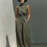 Moda Lusitana - Conjunto de Algodão e Linho
