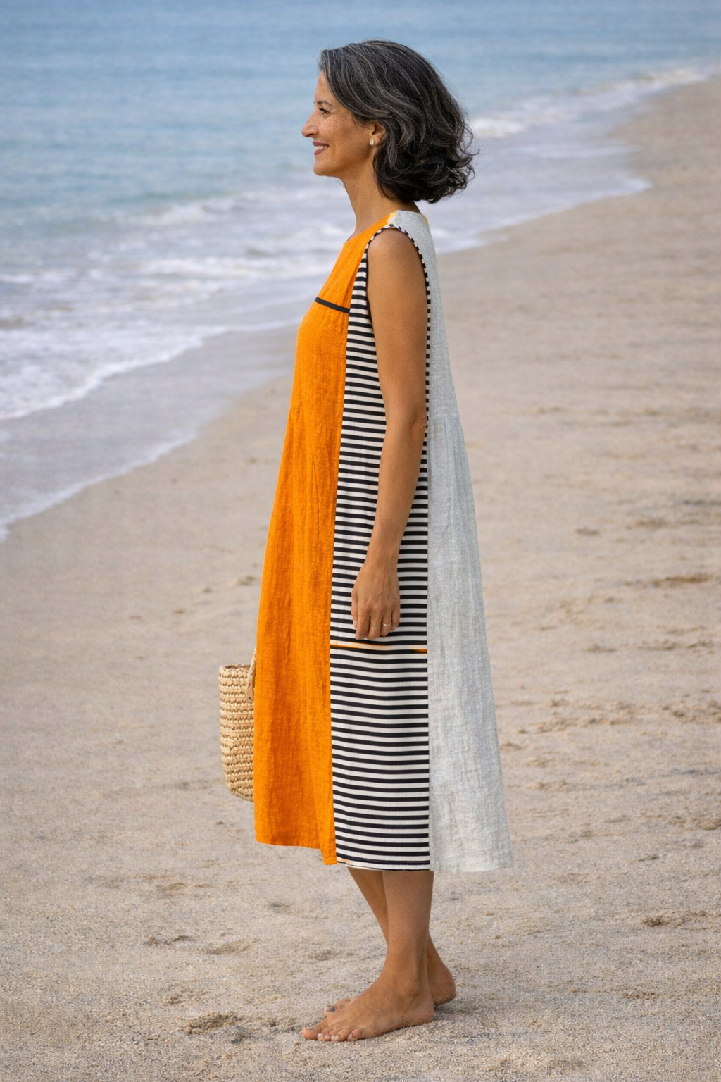 Moda Lusitana - Vestido Midi Confortável