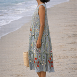 Moda Lusitana - Vestido Midi Estampado