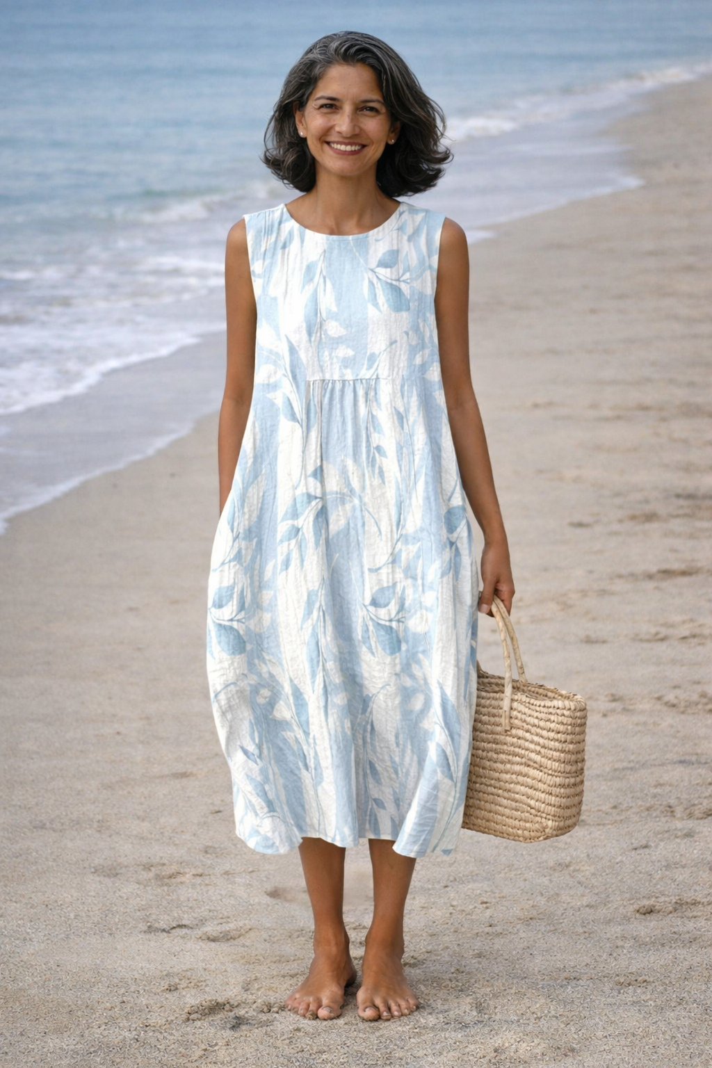 Moda Lusitana - Vestido Midi Conforto Natural