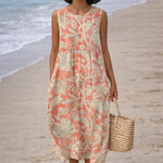Moda Lusitana - Vestido Midi Estampado