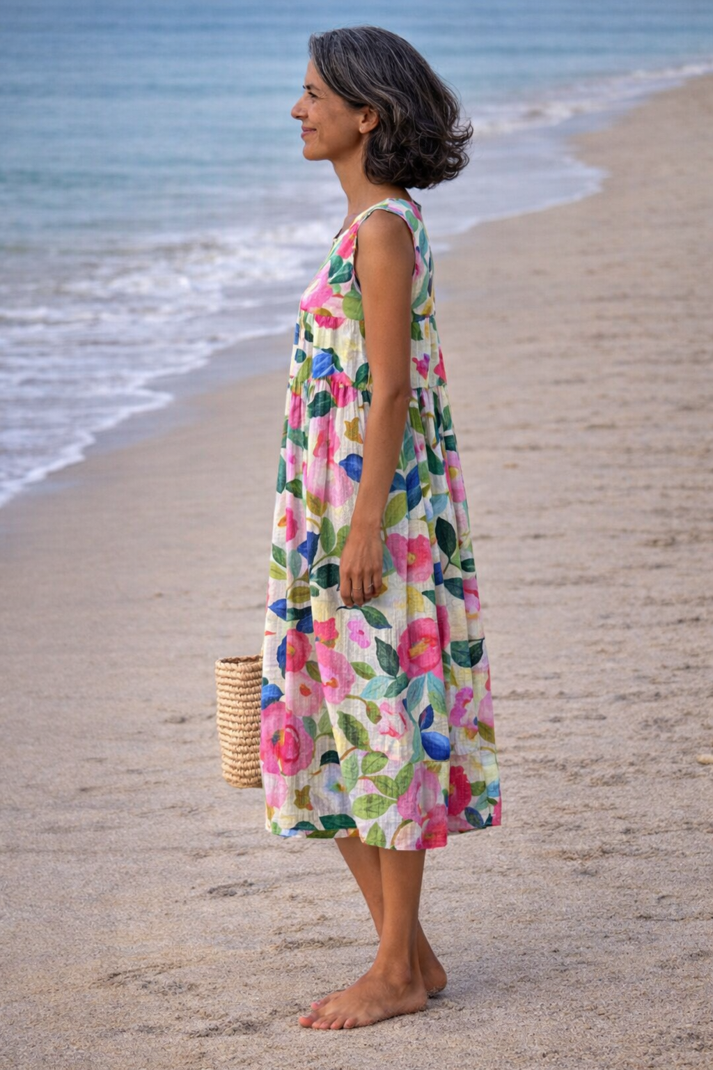 Moda Lusitana - Vestido Midi Elegante