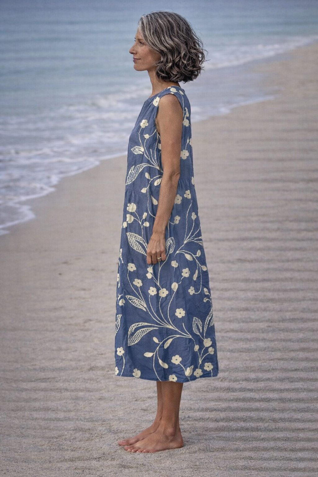 Moda Lusitana - Vestido Midi Floral