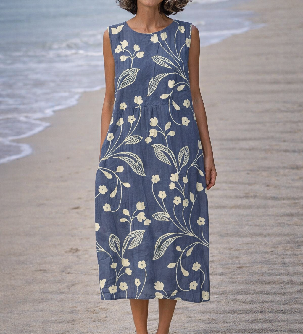 Moda Lusitana - Vestido Midi Floral