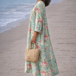 Moda Lusitana - Vestido Floral Elegante