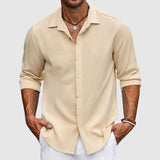 Camisa de algodão elegante