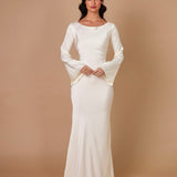 Langärmliges Maxikleid - Mühelose Eleganz für jeden Anlass