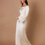 Langärmliges Maxikleid - Mühelose Eleganz für jeden Anlass