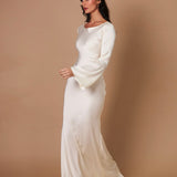 Langärmliges Maxikleid - Mühelose Eleganz für jeden Anlass