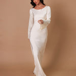 Langärmliges Maxikleid - Mühelose Eleganz für jeden Anlass