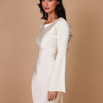 Langärmliges Maxikleid - Mühelose Eleganz für jeden Anlass