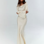 Langärmliges Maxikleid - Mühelose Eleganz für jeden Anlass