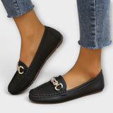 Lara - Mocassins de pele