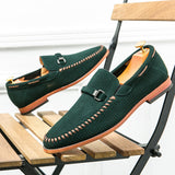 Mocassins de couro chiques