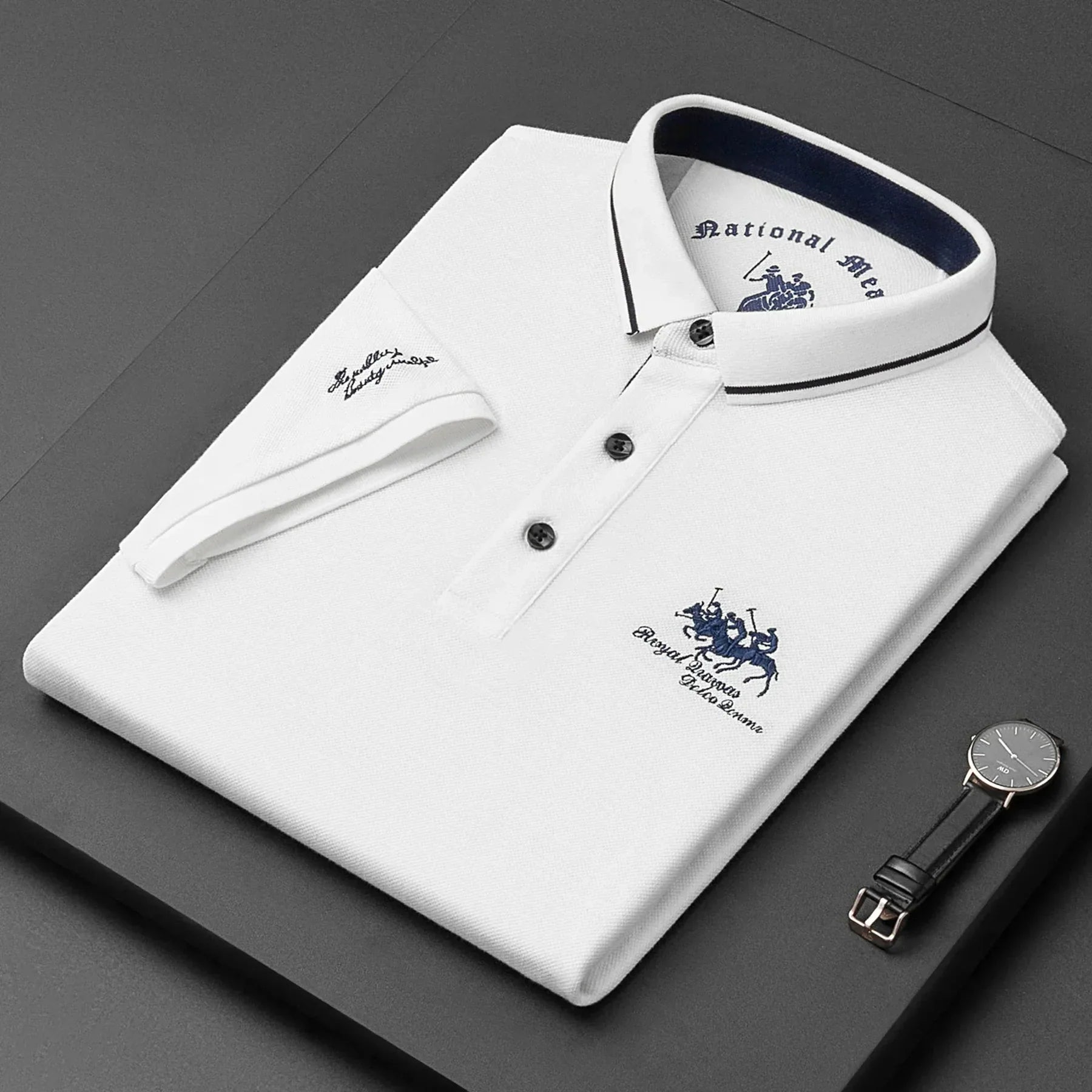 Camisa pólo de luxo