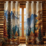 Cortinado Acolchoado Musgoso Arvoredo
